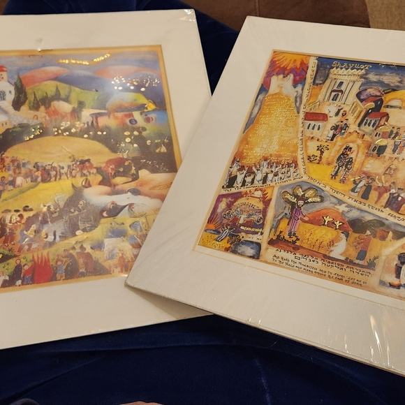 Holidays Jewish Art by Michal Meron: Lag B'Omer and Shavuot